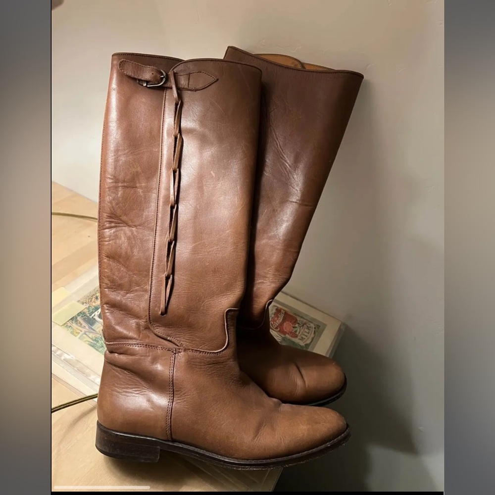 Brown Leather Boots